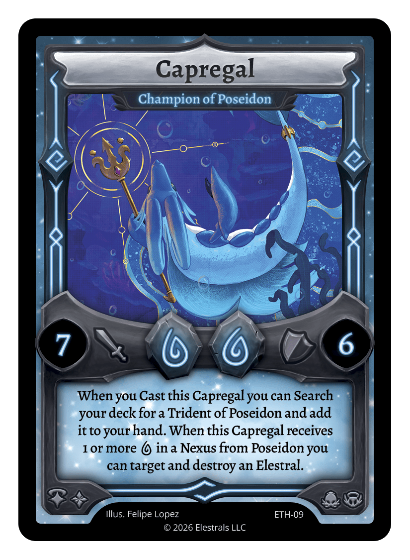 Capregal - Champion of Poseidon - ETH-09